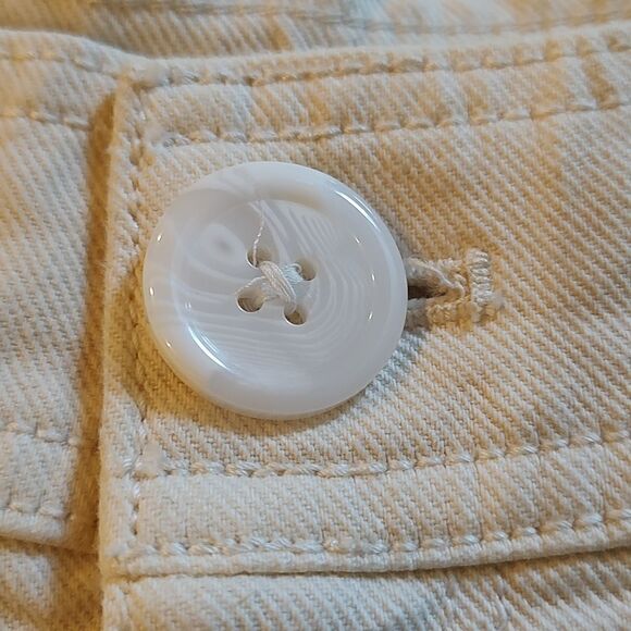 Ann Taylor The Wide Leg High Rise Natural Denim Jeans Above Ankle Length  NWT - Picture 11 of 11